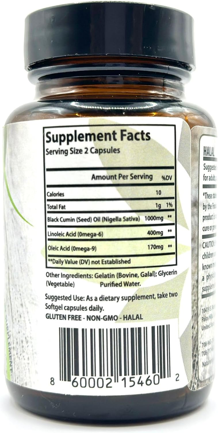 Black Seed Oil Capsules